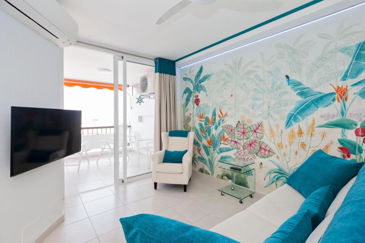דירות לוס כריסטיאנוס First Line Sea, Luxury Penthouse, Sea And Sunset View Vivenda Vacational Guayero 618 מראה חיצוני תמונה