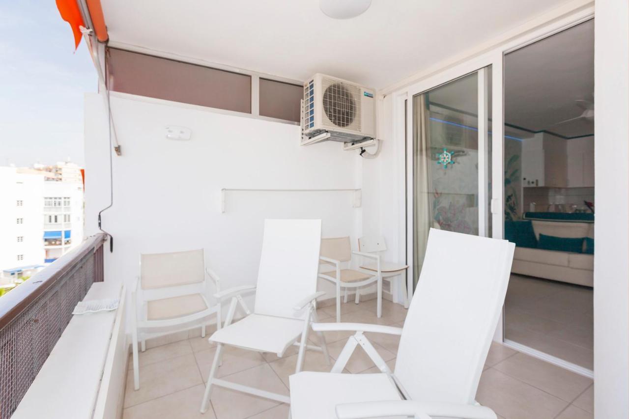 דירות לוס כריסטיאנוס First Line Sea, Luxury Penthouse, Sea And Sunset View Vivenda Vacational Guayero 618 מראה חיצוני תמונה