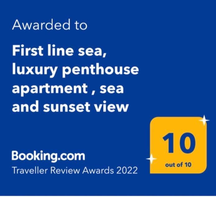דירות לוס כריסטיאנוס First Line Sea, Luxury Penthouse, Sea And Sunset View Vivenda Vacational Guayero 618 מראה חיצוני תמונה